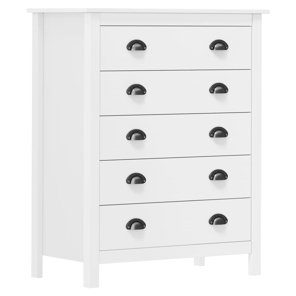 Lipasto Hill 5 laatikkoa 79x40x96,5 cm täysi mänty - Sisustajankoti.fi