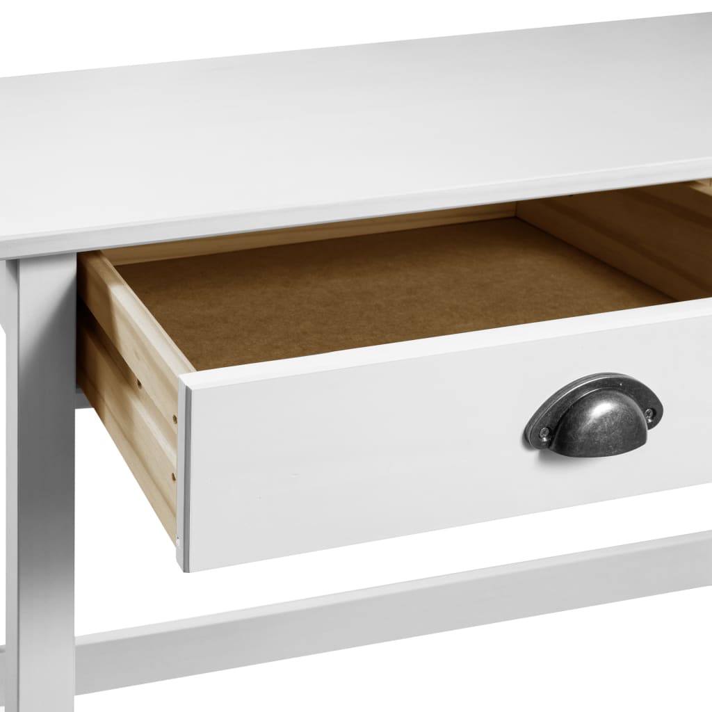 Sivupöytä Hill Range 2 laatikolla 110x45x74 cm täysi mänty - Sisustajankoti.fi