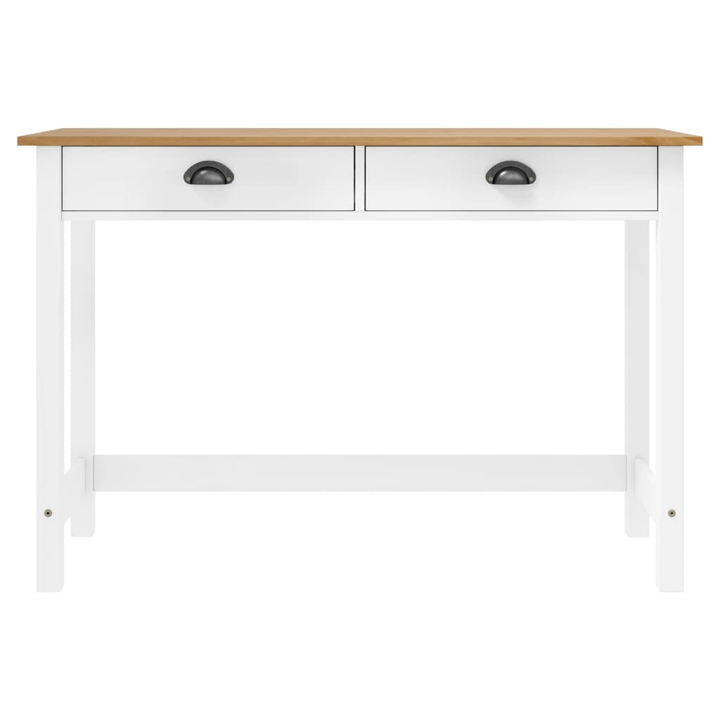 Sivupöytä Hill 2 laatikolla 110x45x74 cm täysi mänty - Sisustajankoti.fi