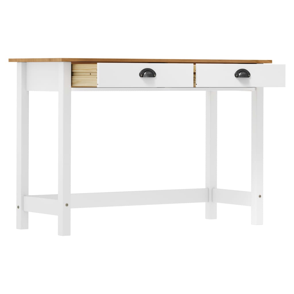 Sivupöytä Hill 2 laatikolla 110x45x74 cm täysi mänty - Sisustajankoti.fi