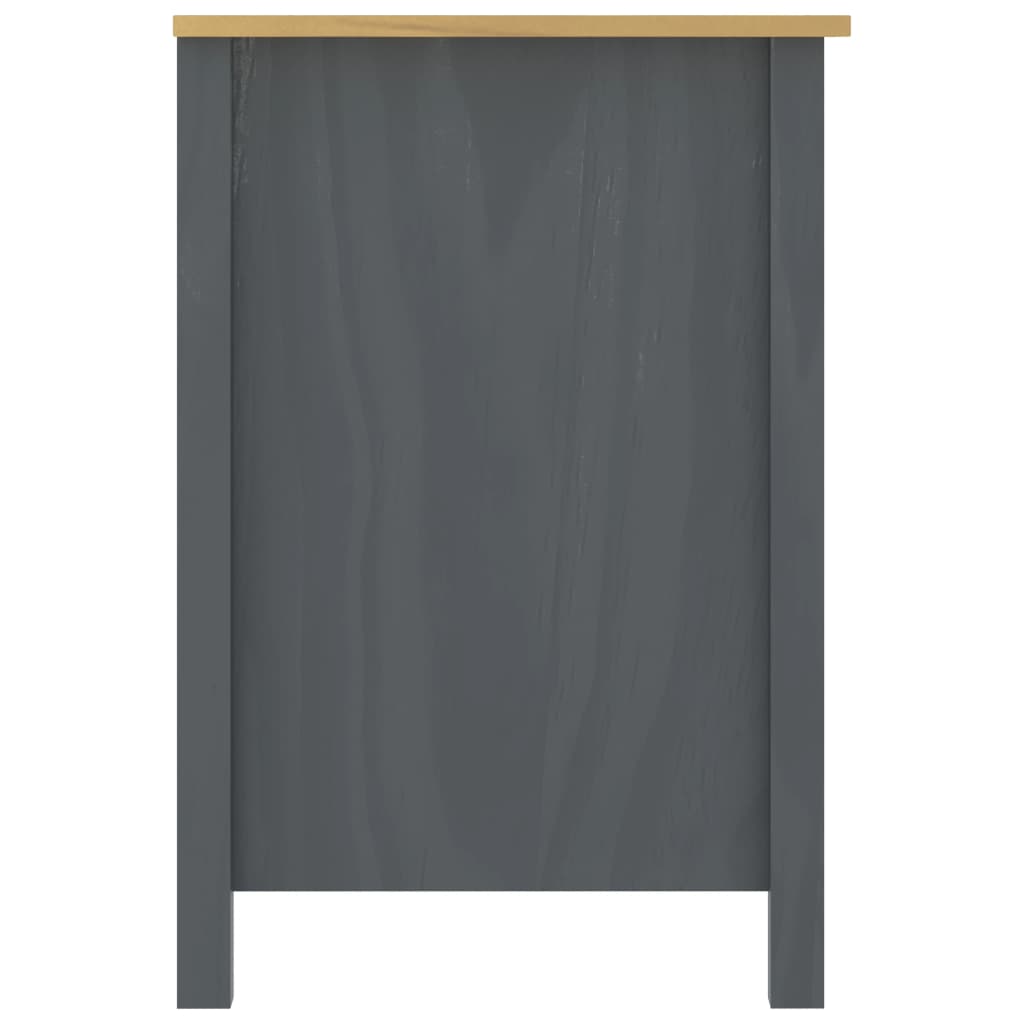 Työpöytä Hill Range 3 laatikolla harmaa 120x50x74cm täysi mänty - Sisustajankoti.fi