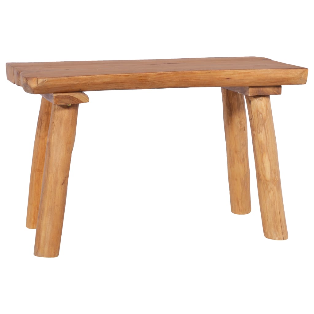 Puutarhapenkki 80 cm täysi tiikki - Sisustajankoti.fi