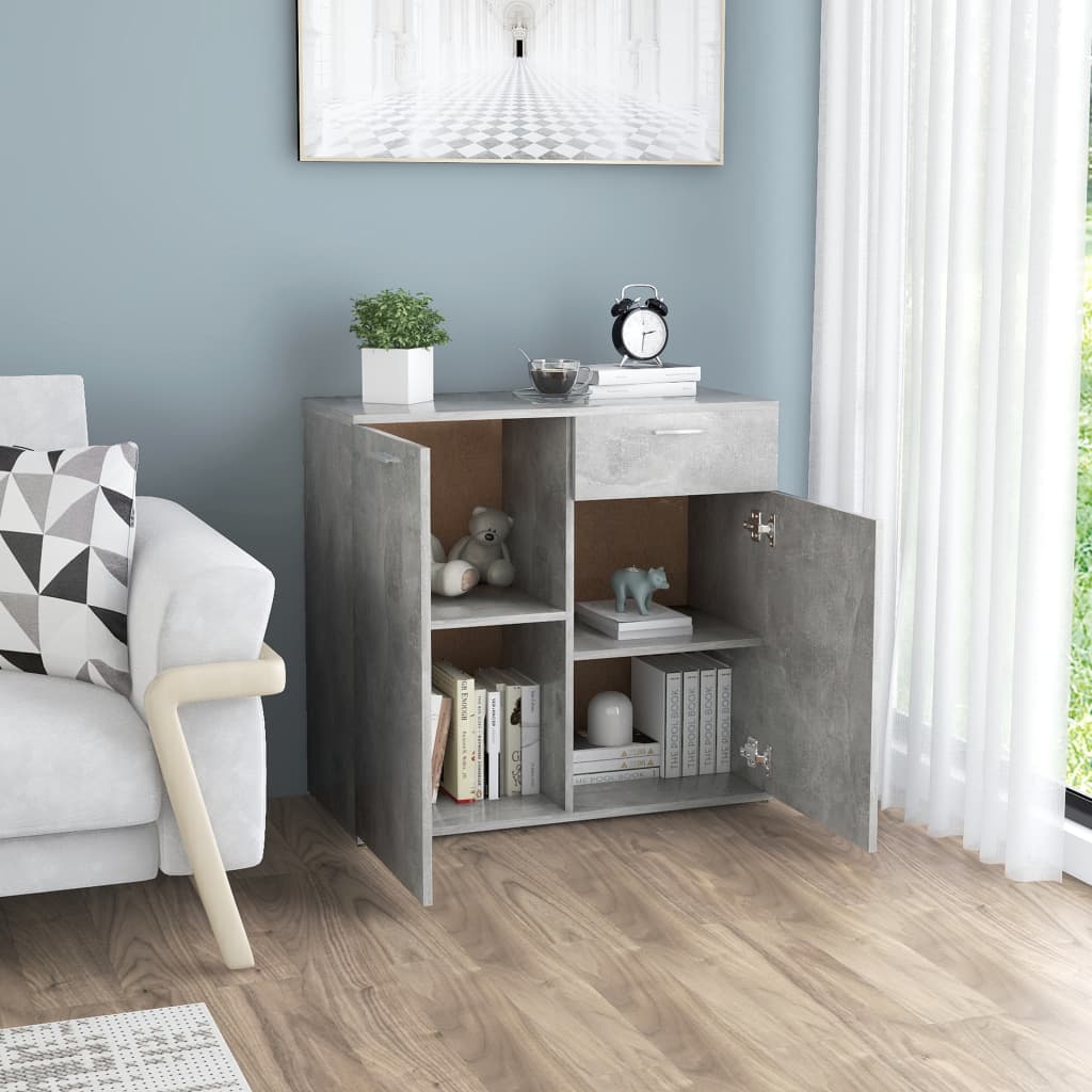 Senkki betoninharmaa 80x36x75 cm - Sisustajankoti.fi