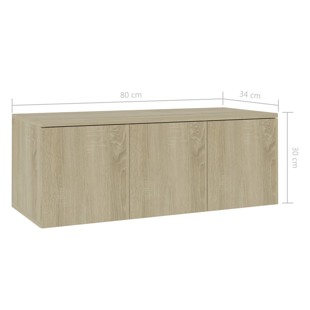 TV-taso tammi 80x34x30 cm - Sisustajankoti.fi
