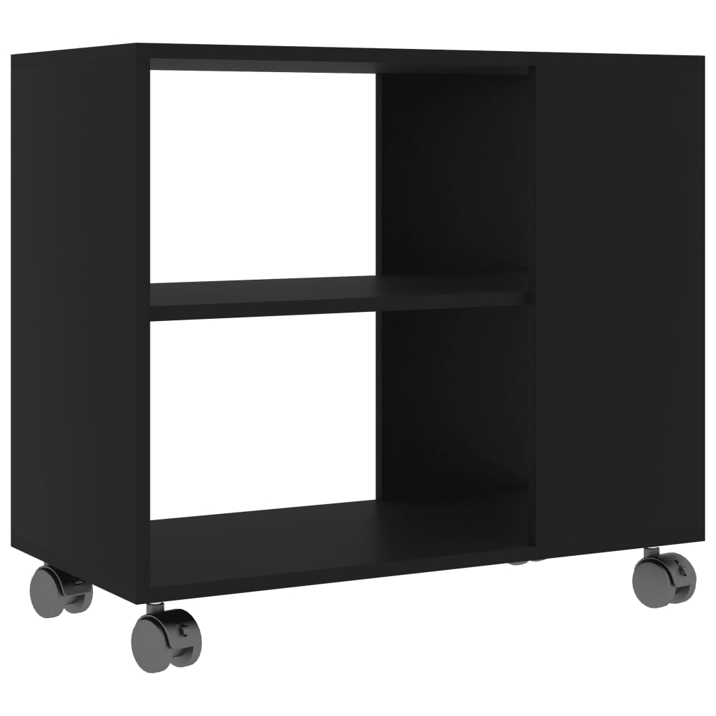 Sivupöytä musta 70x35x55 cm - Sisustajankoti.fi
