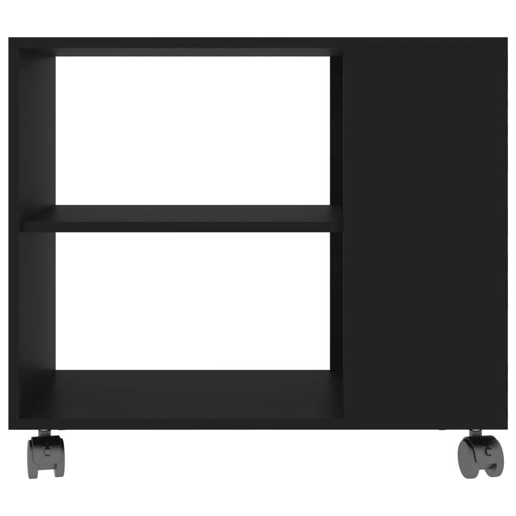 Sivupöytä musta 70x35x55 cm - Sisustajankoti.fi