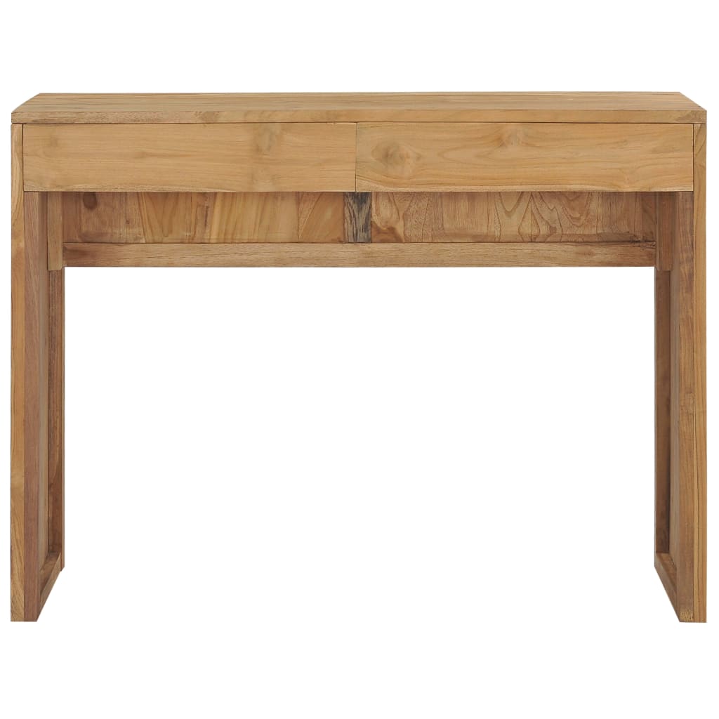 Konsolipöytä 100x35x75 cm täysi tiikki - Sisustajankoti.fi