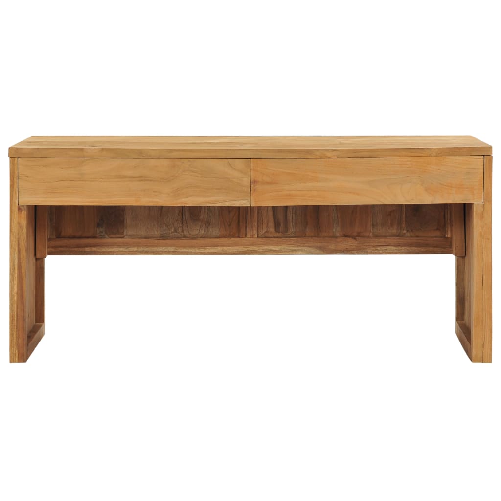 TV-taso 100x35x45 cm täysi tiikki - Sisustajankoti.fi