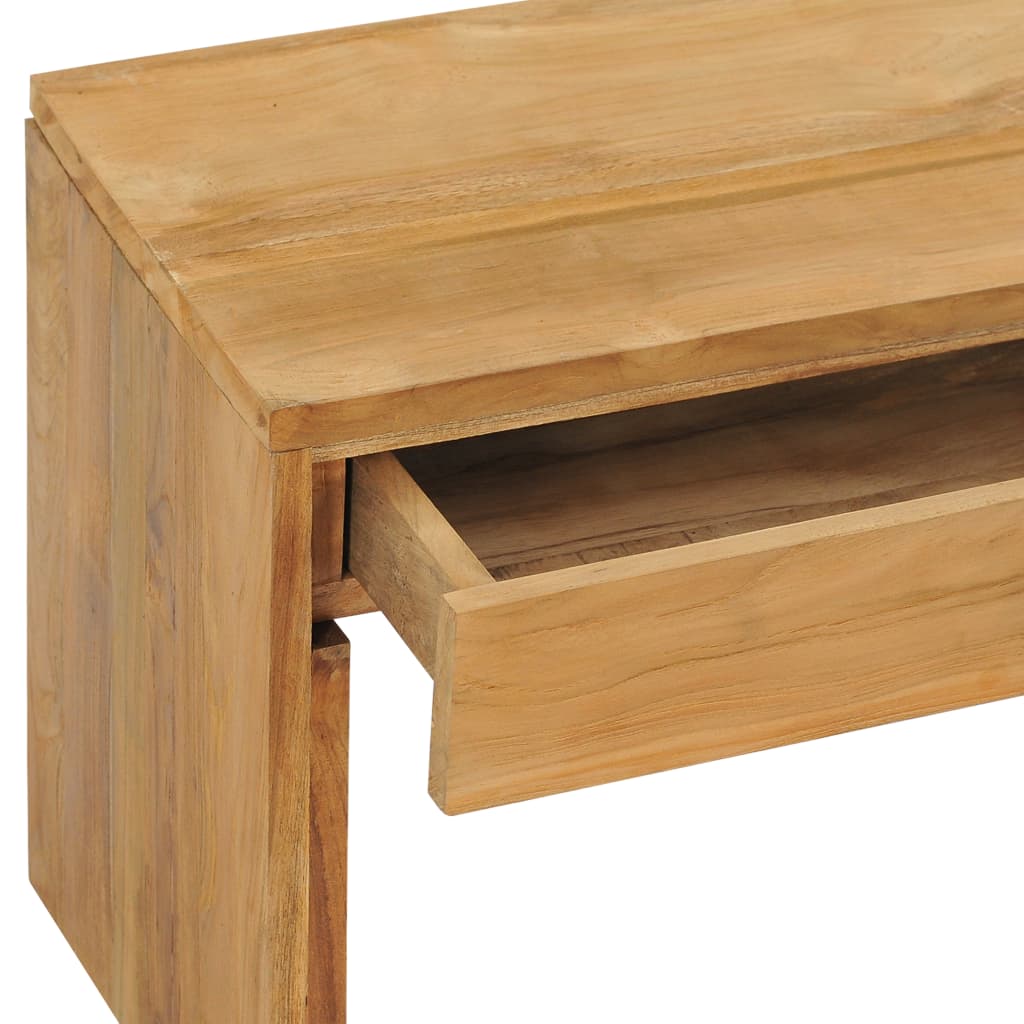 TV-taso 100x35x45 cm täysi tiikki - Sisustajankoti.fi