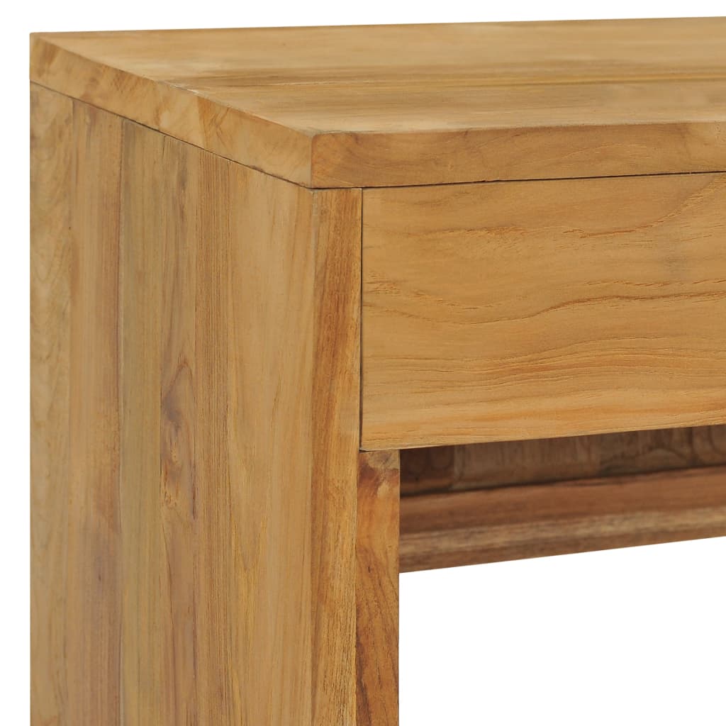 TV-taso 100x35x45 cm täysi tiikki - Sisustajankoti.fi