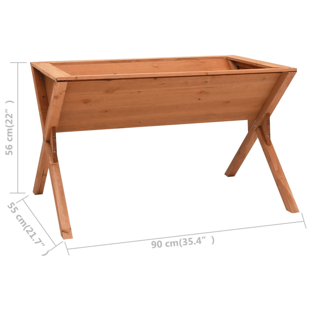 Kukkalaatikko 90x55x56 cm kuusi - Sisustajankoti.fi