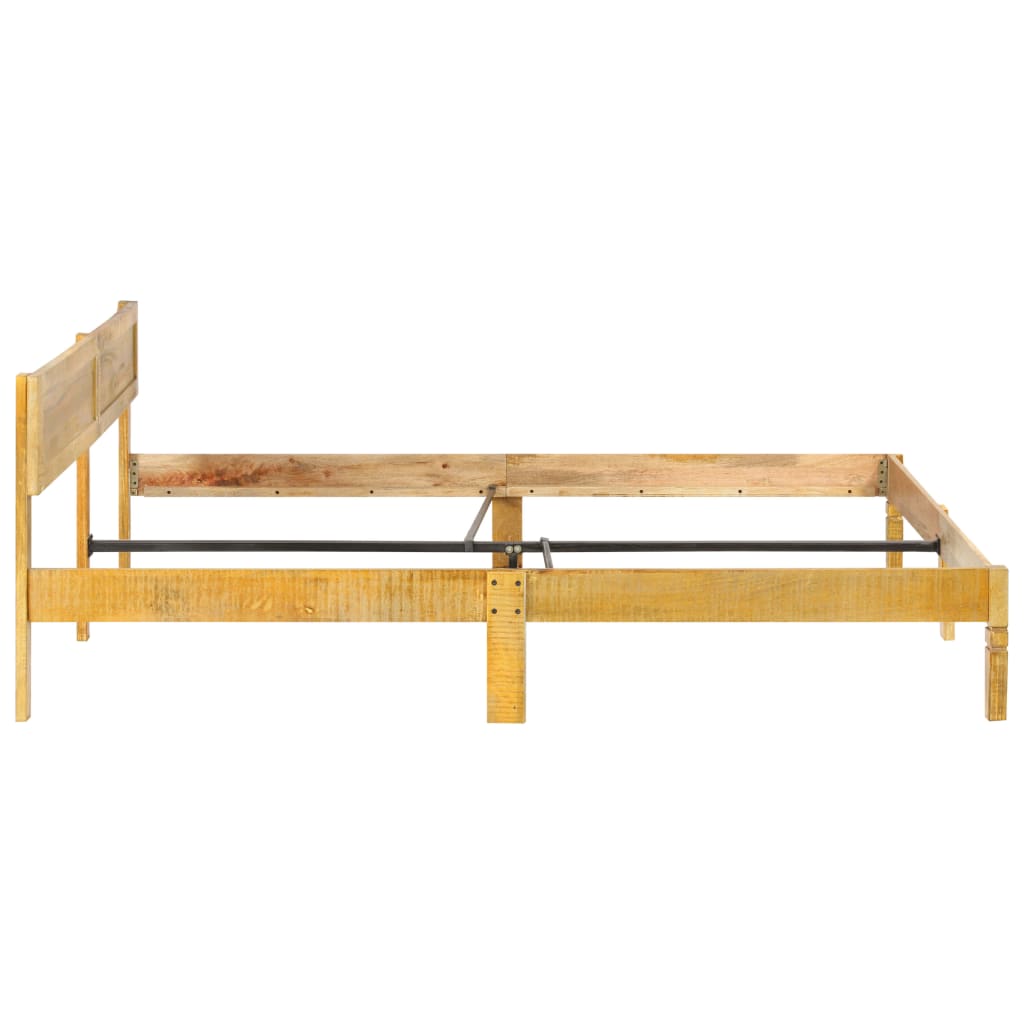 Sängynrunko täysi mangopuu 140 cm - Sisustajankoti.fi