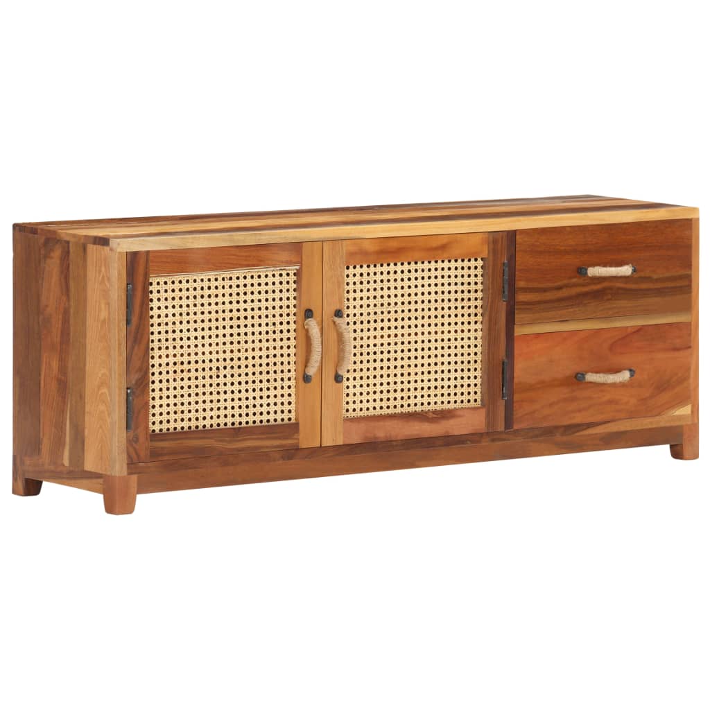 TV-taso 120x30x45 cm kierrätetty täyspuu - Sisustajankoti.fi