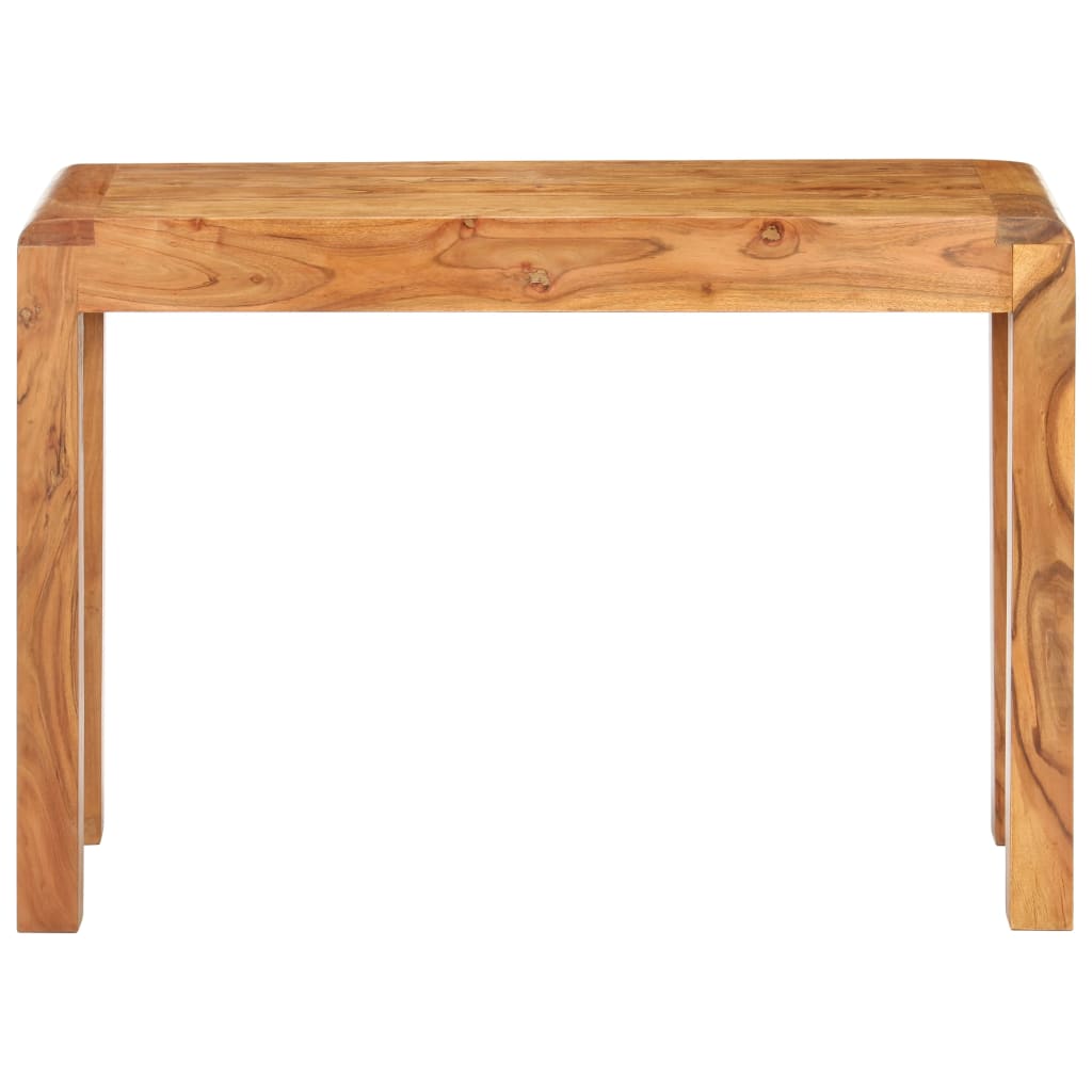 Konsolipöytä 110x40x76 cm hunajaviimeistelty täysi akaasiapuu - Sisustajankoti.fi