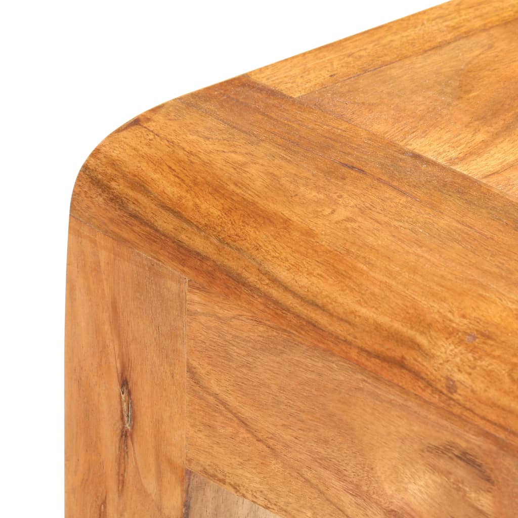 Konsolipöytä 110x40x76 cm hunajaviimeistelty täysi akaasiapuu - Sisustajankoti.fi