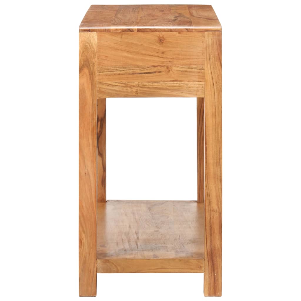 Konsolipöytä 110x40x76 cm hunajaviimeistelty täysi akaasiapuu - Sisustajankoti.fi