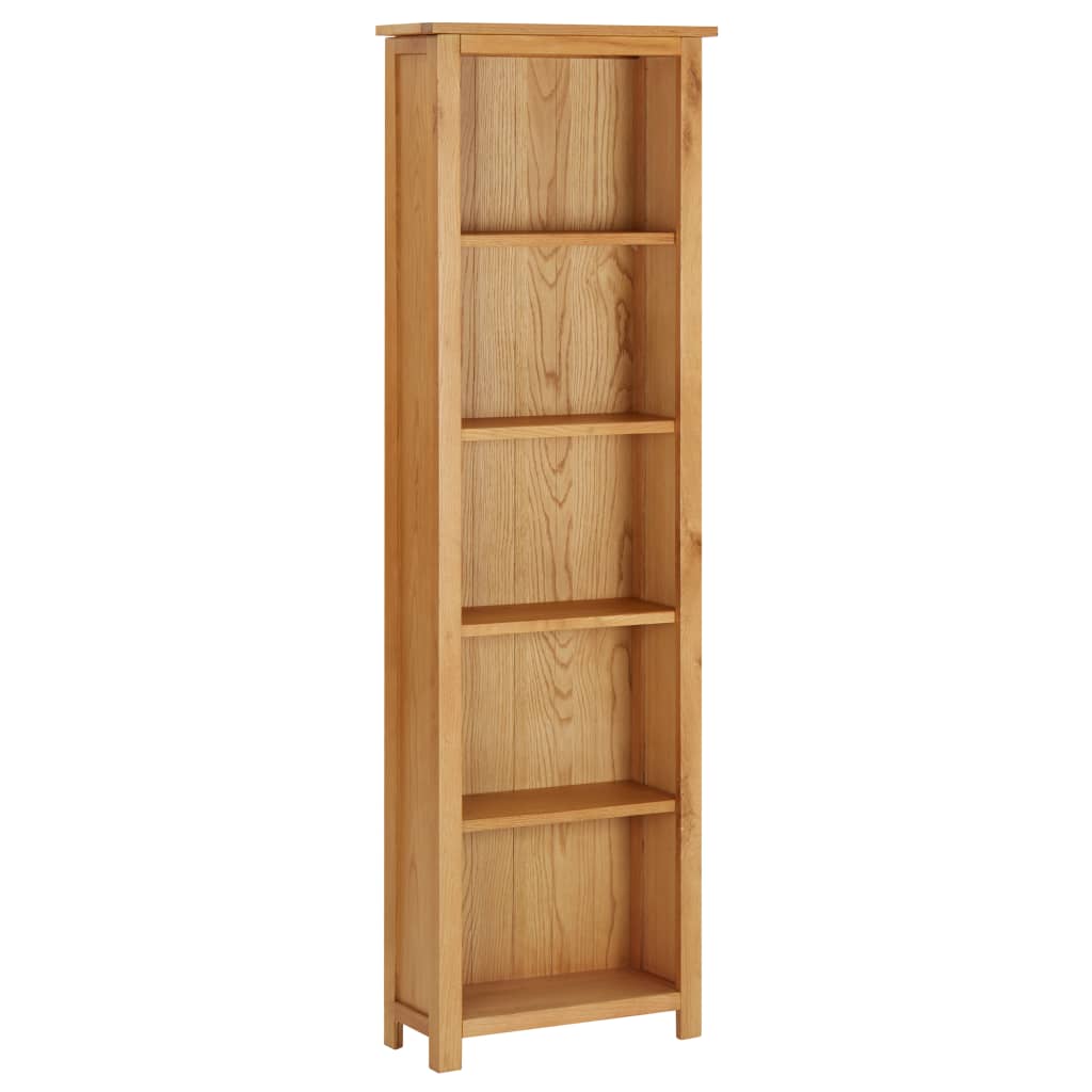kirjahylly 52x22,5x170 cm täysi tammi - Sisustajankoti.fi