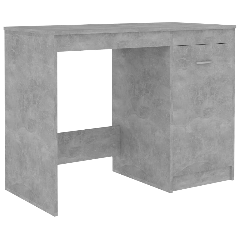Työpöytä betoninharmaa 140x50x76 cm - Sisustajankoti.fi