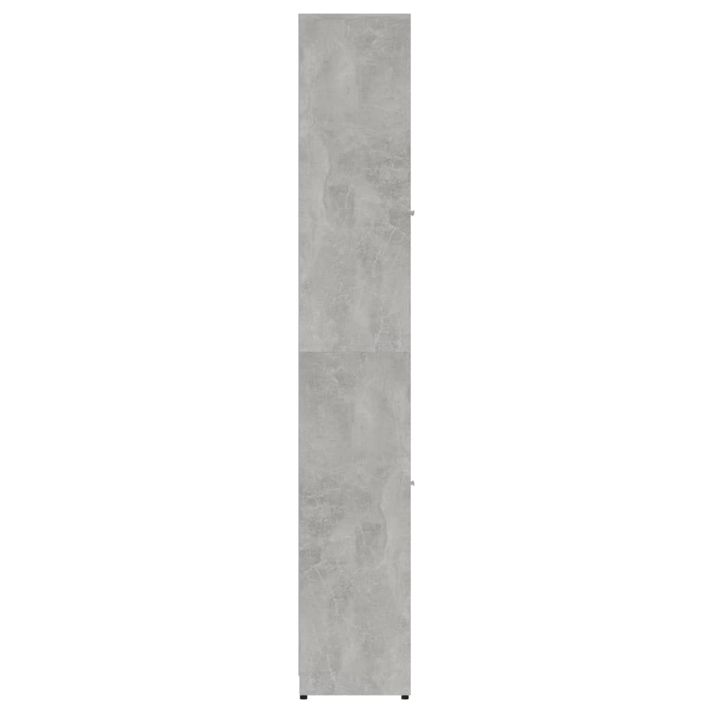 Kylpyhuonekaappi betoninharmaa 30x30x183,5 cm - Sisustajankoti.fi
