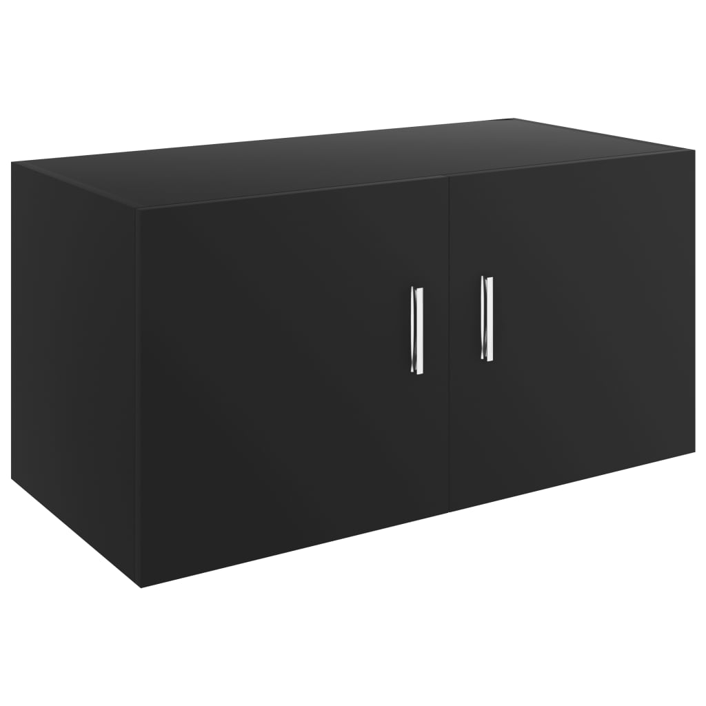Seinäkaappi musta 80x39x40 cm - Sisustajankoti.fi