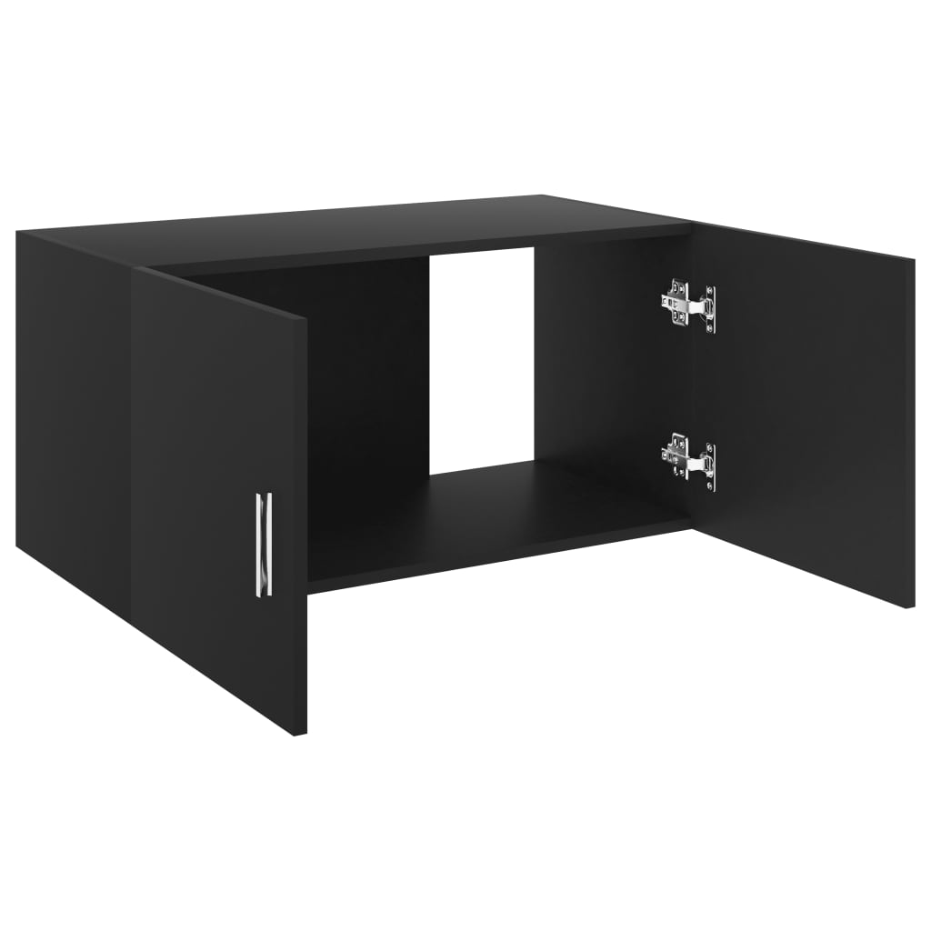 Seinäkaappi musta 80x39x40 cm - Sisustajankoti.fi