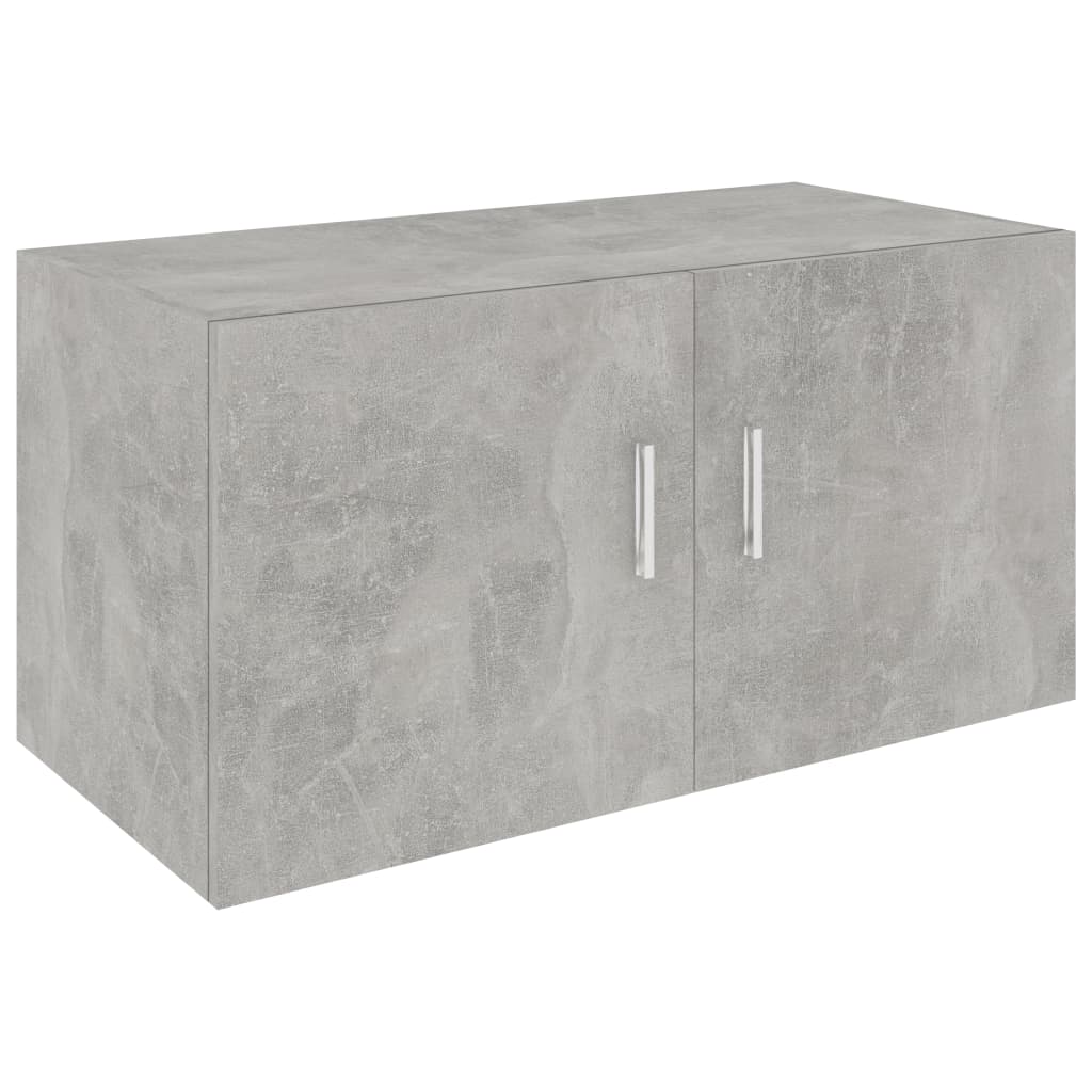 Seinäkaappi betoninharmaa 80x39x40 cm - Sisustajankoti.fi
