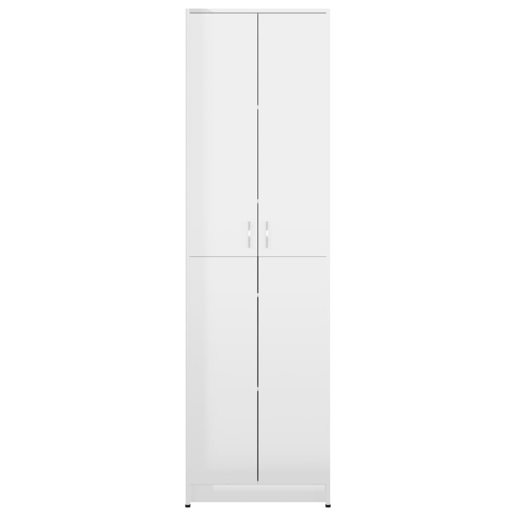 Eteisen vaatekaappi korkeakiilto valk. 55x25x189 cm - Sisustajankoti.fi