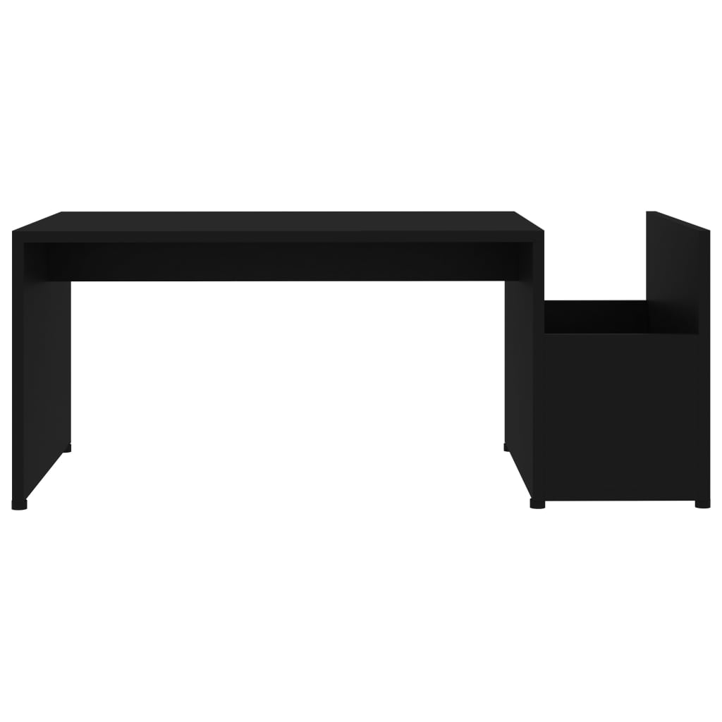 Sohvapöytä musta 90x45x35 cm - Sisustajankoti.fi