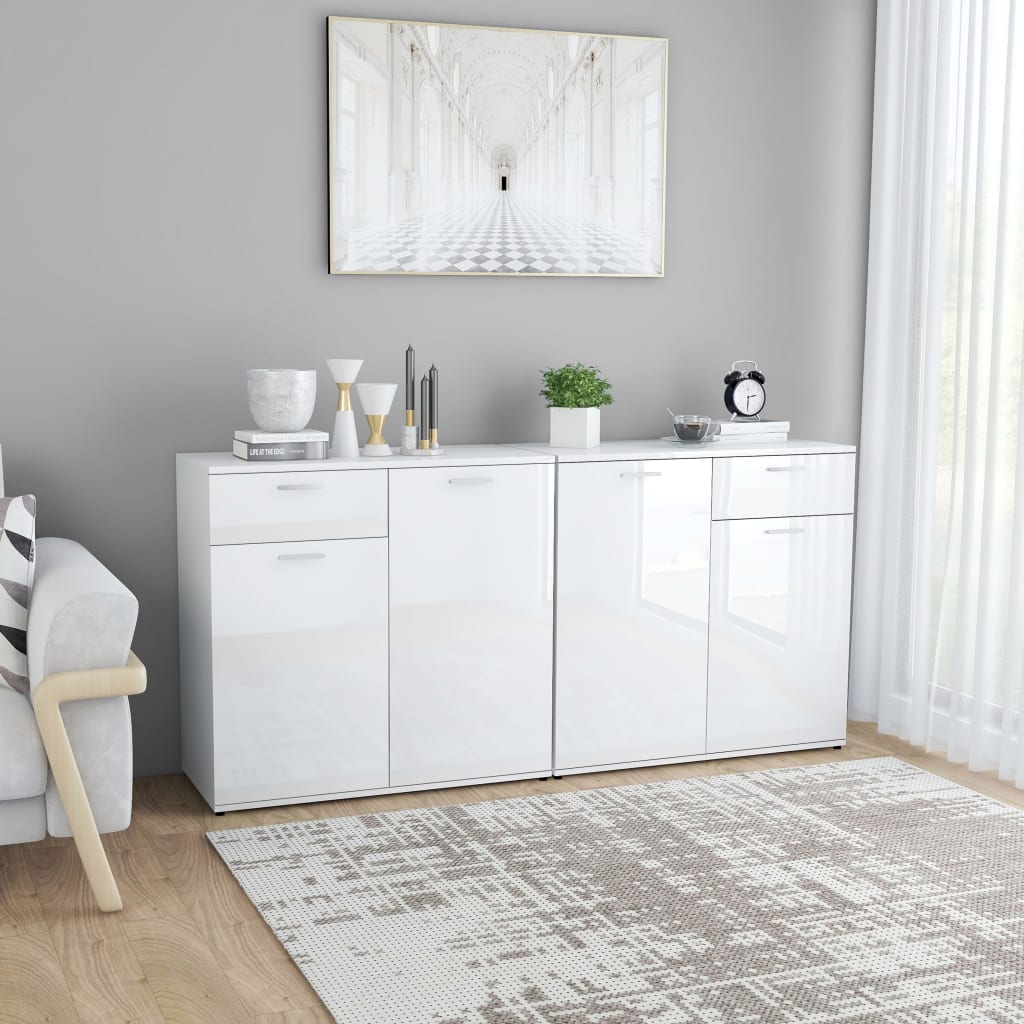 Senkki korkeakiilto valkoinen 160x36x75 cm - Sisustajankoti.fi