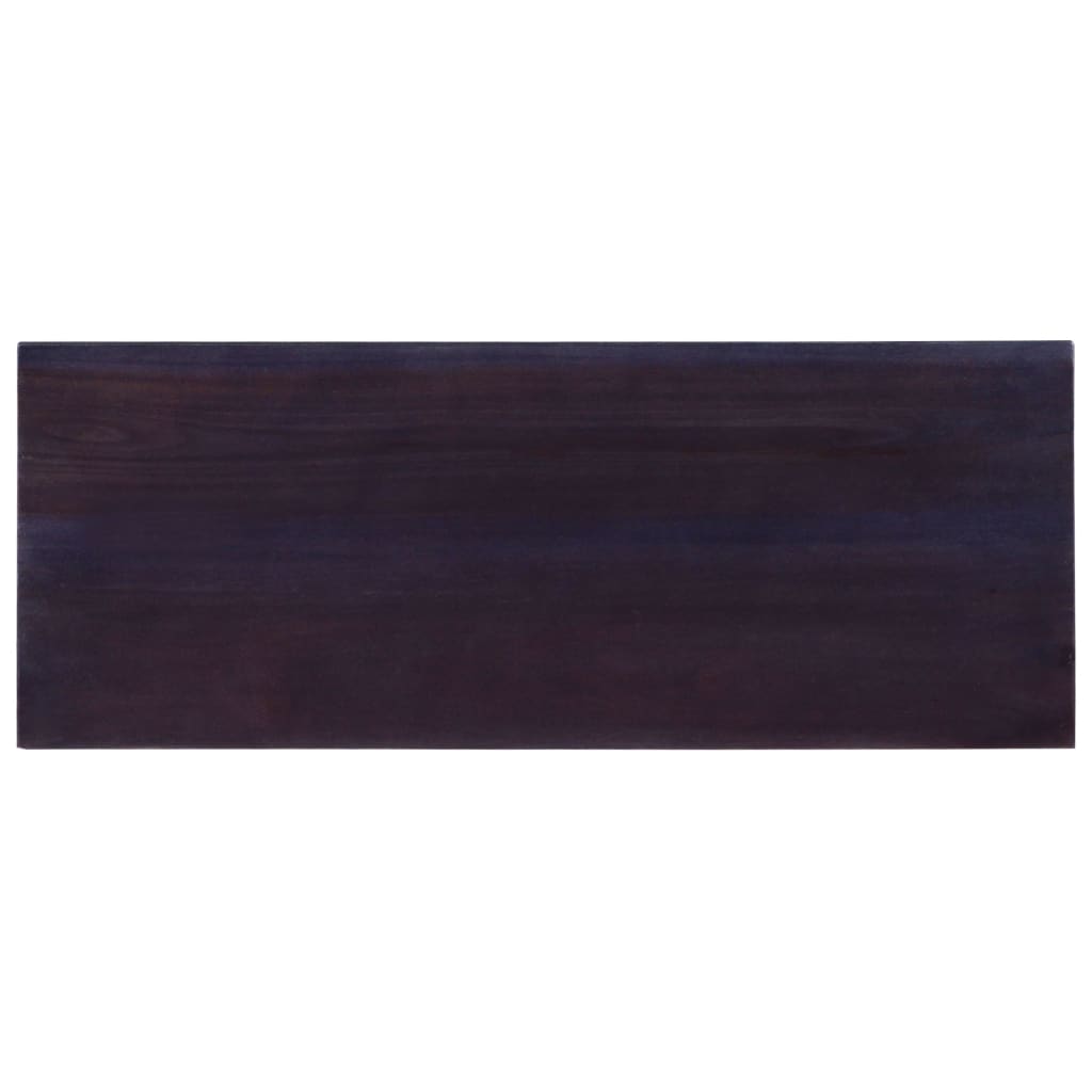 Konsolipöytä vaalea musta kahvi 90x30x75 cm täysi mahonki - Sisustajankoti.fi