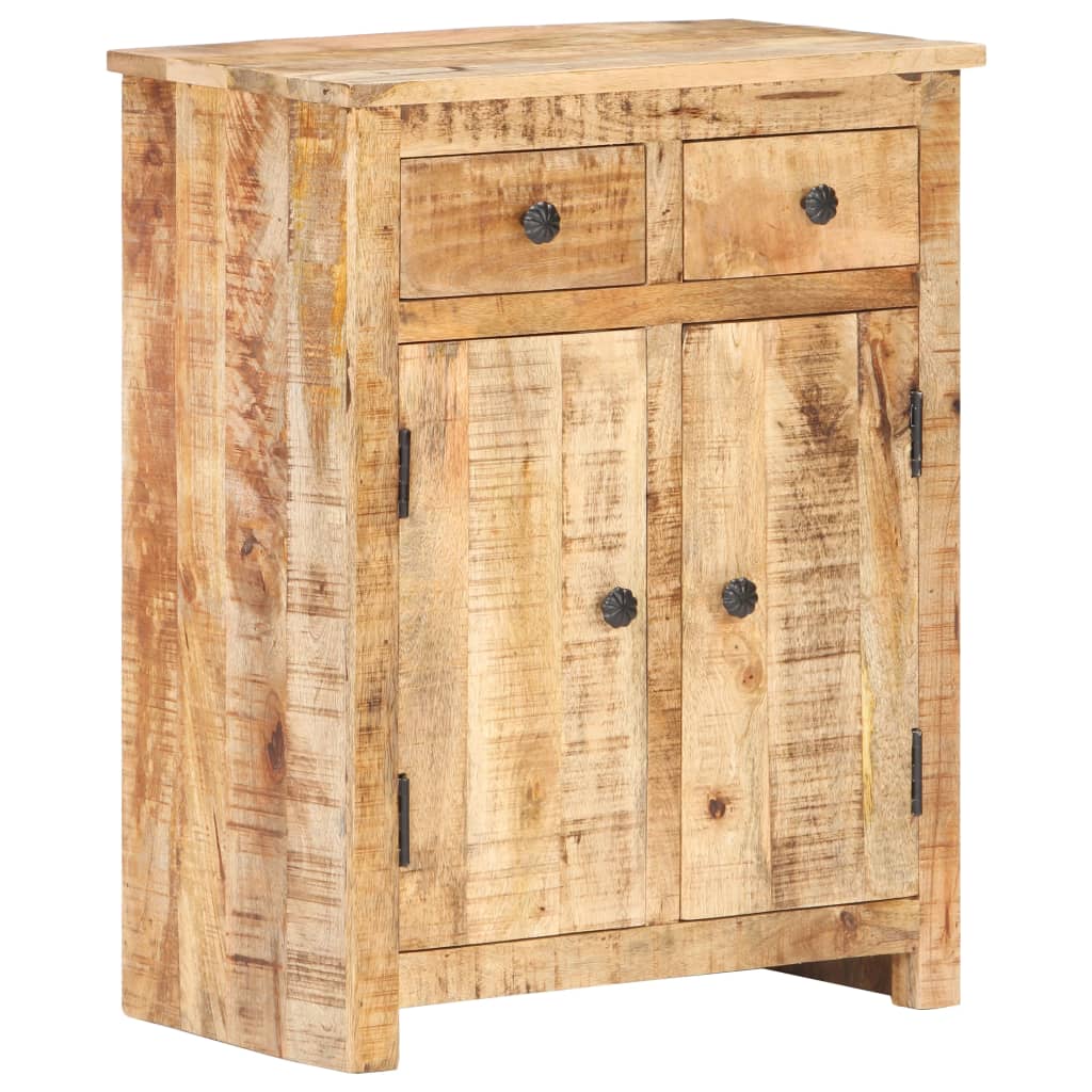 Senkki 59x35x75 cm karkea mangopuu - Sisustajankoti.fi