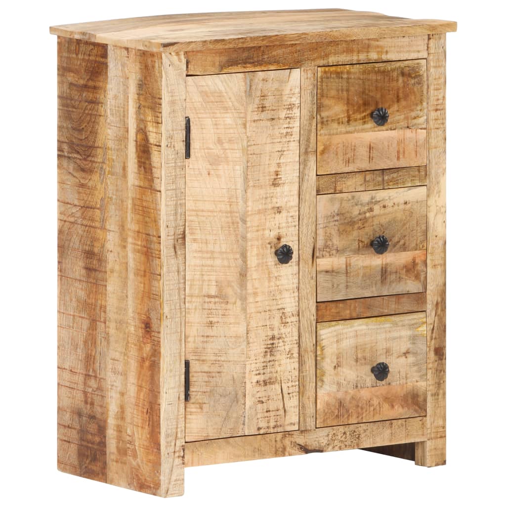 Senkki 59x35x75 cm karkea mangopuu - Sisustajankoti.fi