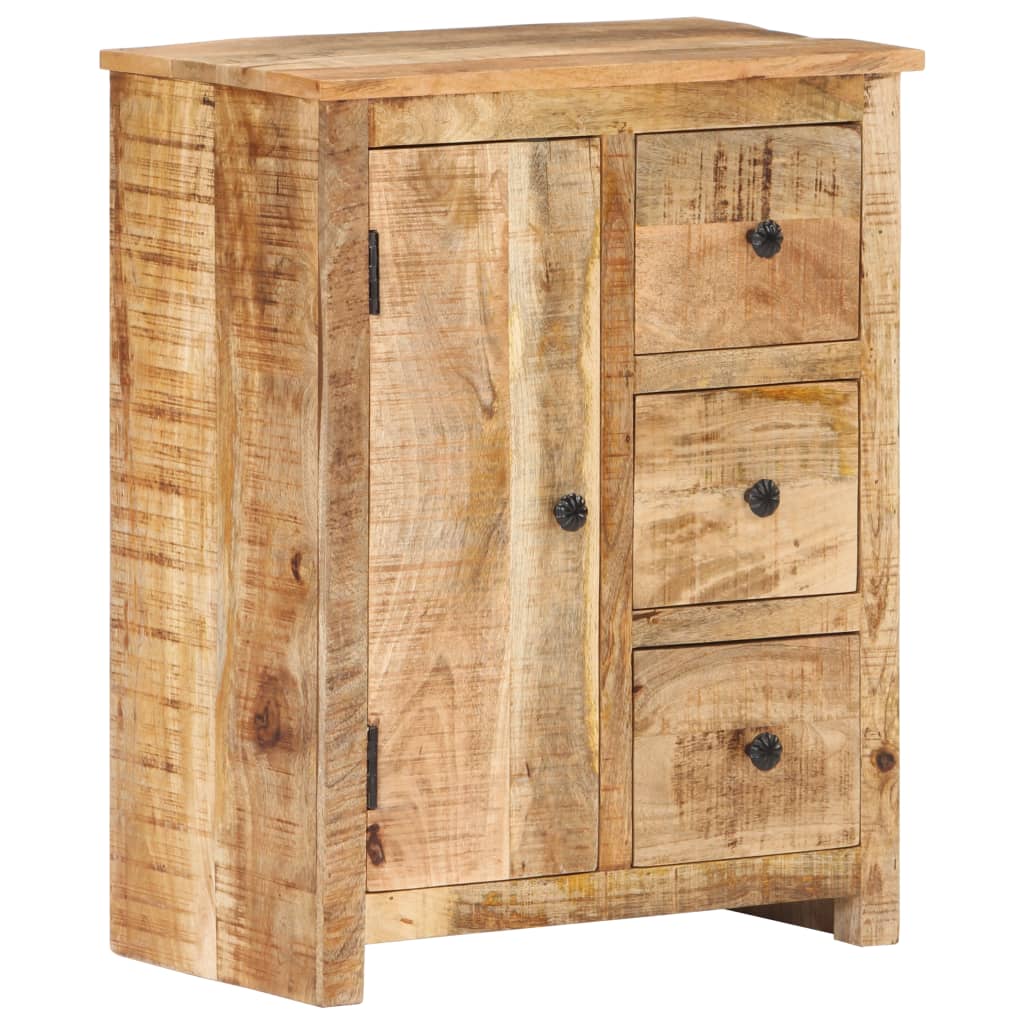 Senkki 59x35x75 cm karkea mangopuu - Sisustajankoti.fi