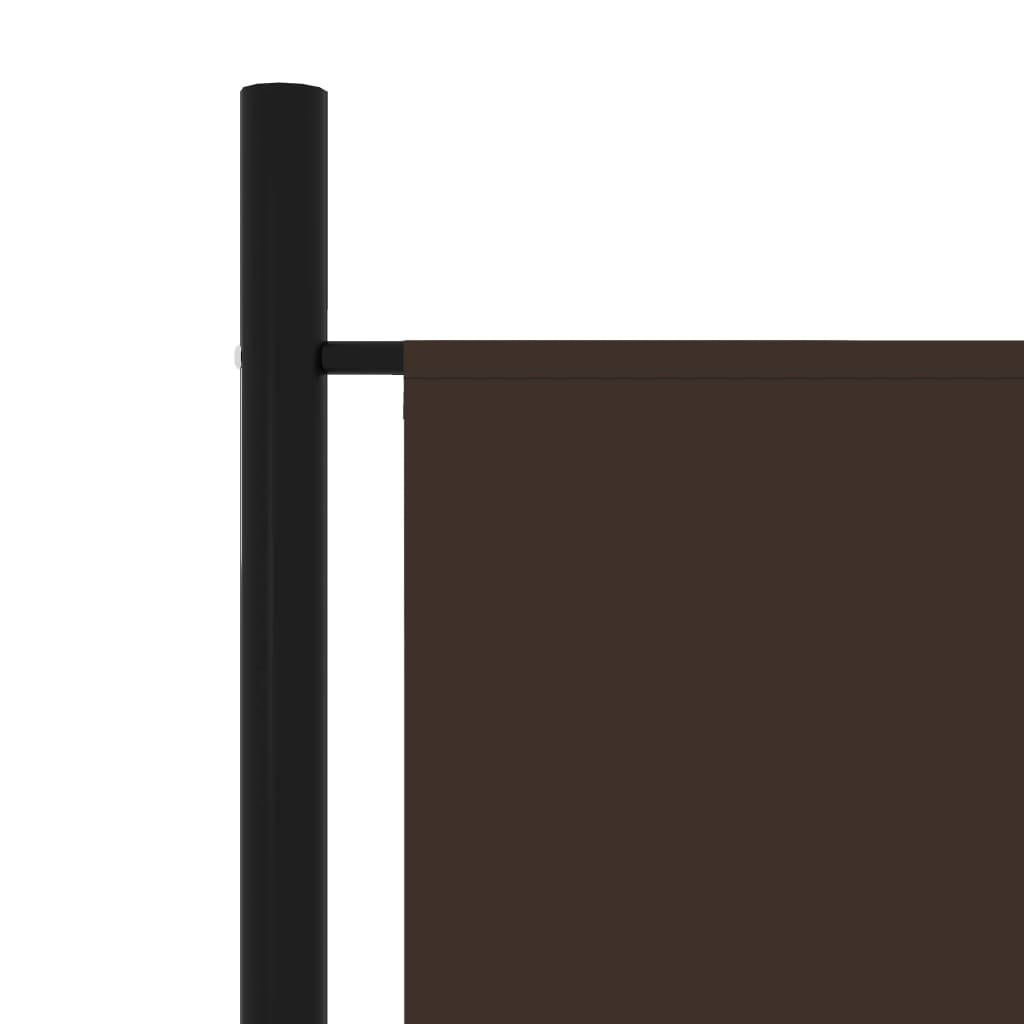 6-paneelinen tilanjakaja ruskea 300x180 cm - Sisustajankoti.fi