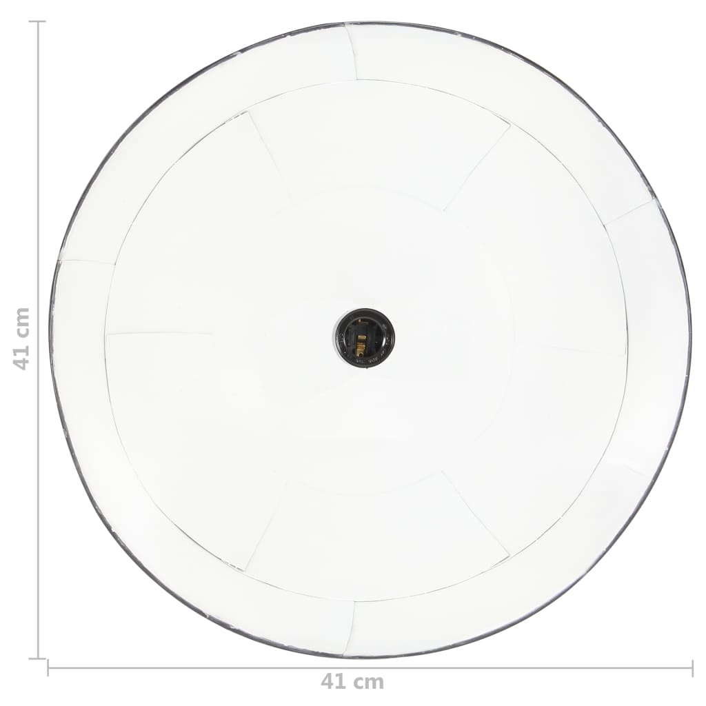 Teollistyylinen riippuvalaisin 25 W musta pyöreä 41 cm E27 - Sisustajankoti.fi