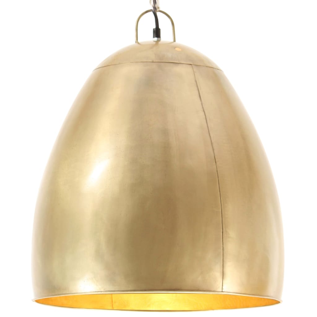 Teollistyylinen riippuvalaisin 25 W messinki pyöreä 42 cm E27 - Sisustajankoti.fi