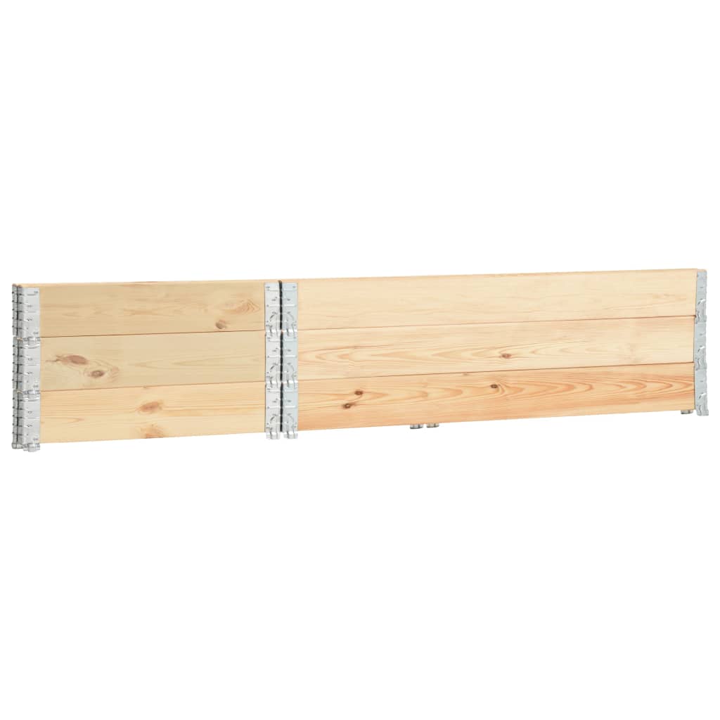 Korotetut kukkalaatikot 3 kpl 50x150 cm täysi mänty - Sisustajankoti.fi