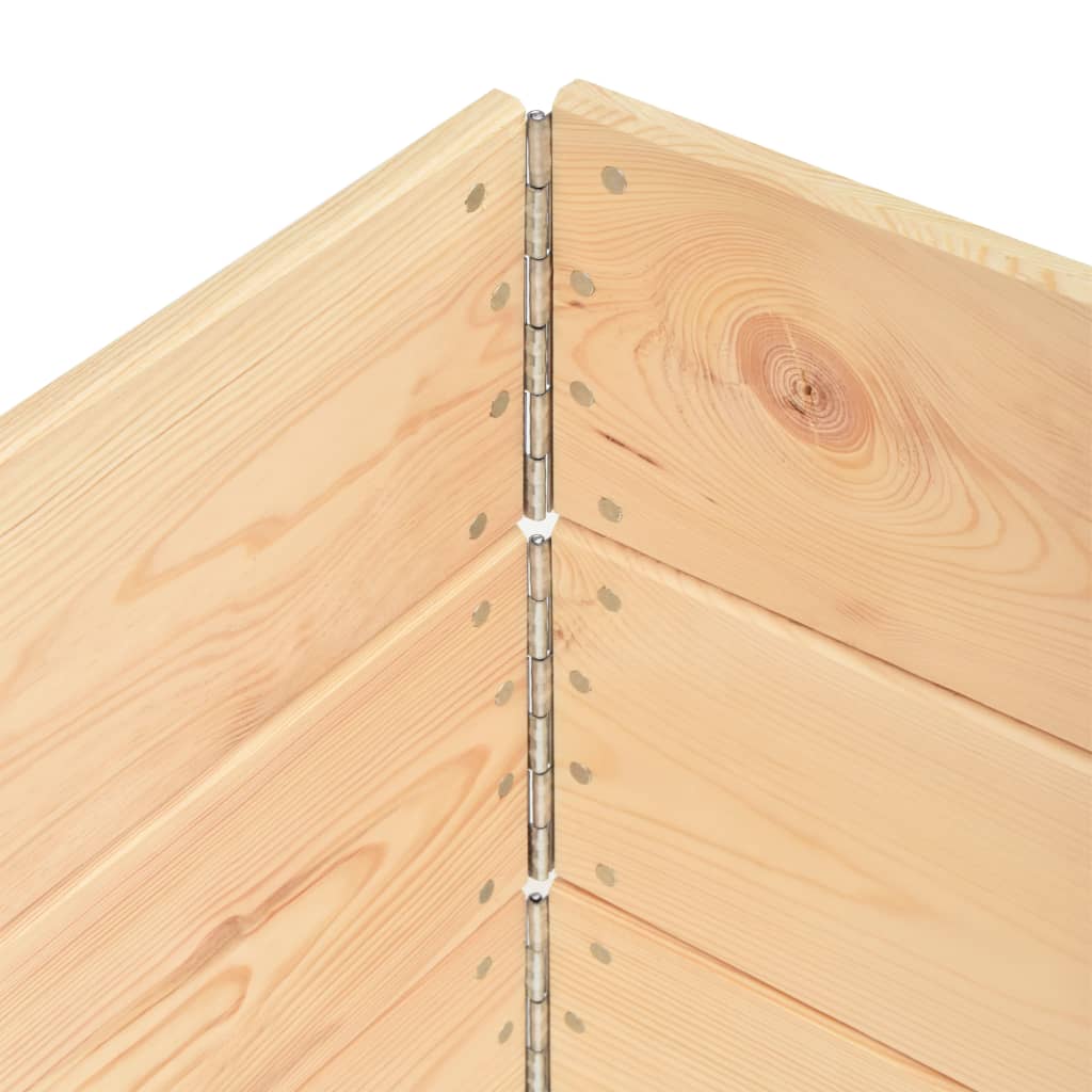 Korotetut kukkalaatikot 3 kpl 50x150 cm täysi mänty - Sisustajankoti.fi