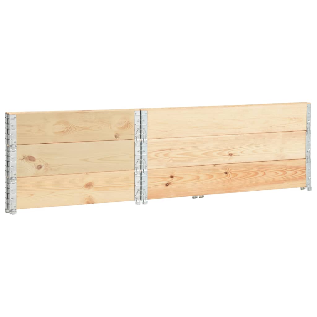 Korotetut kukkalaatikot 3 kpl 100x150 cm täysi mänty - Sisustajankoti.fi