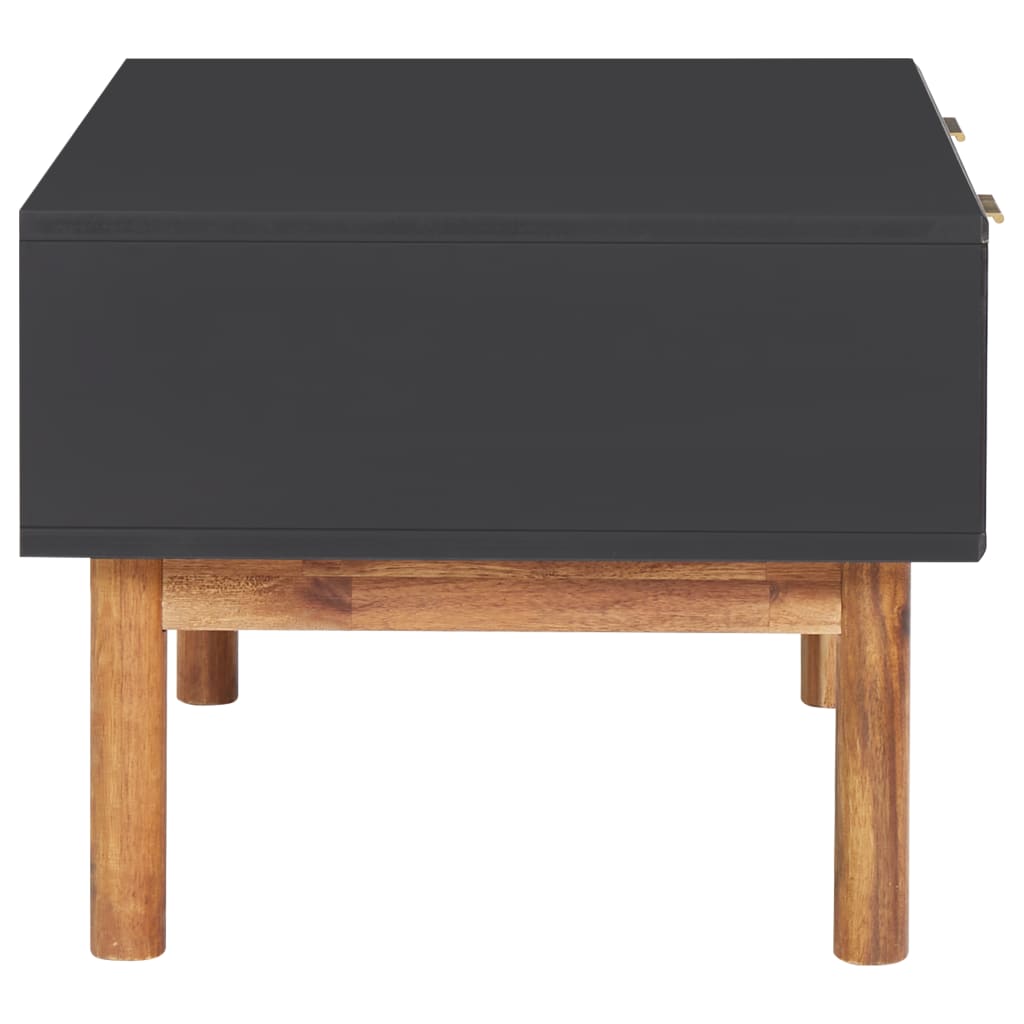 Sohvapöytä 90x50x40 cm täysi akaasiapuu ja MDF - Sisustajankoti.fi