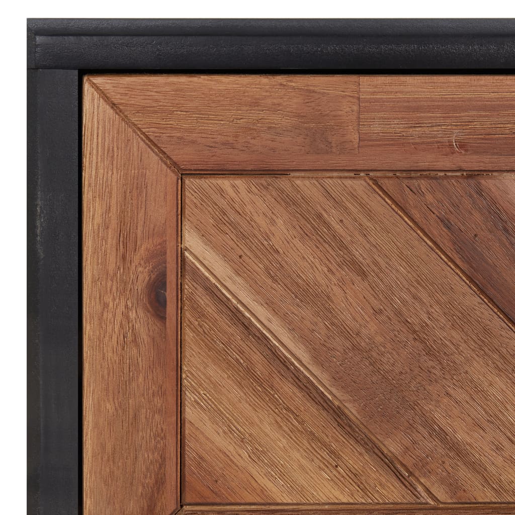Sohvapöytä 90x50x40 cm täysi akaasiapuu ja MDF - Sisustajankoti.fi