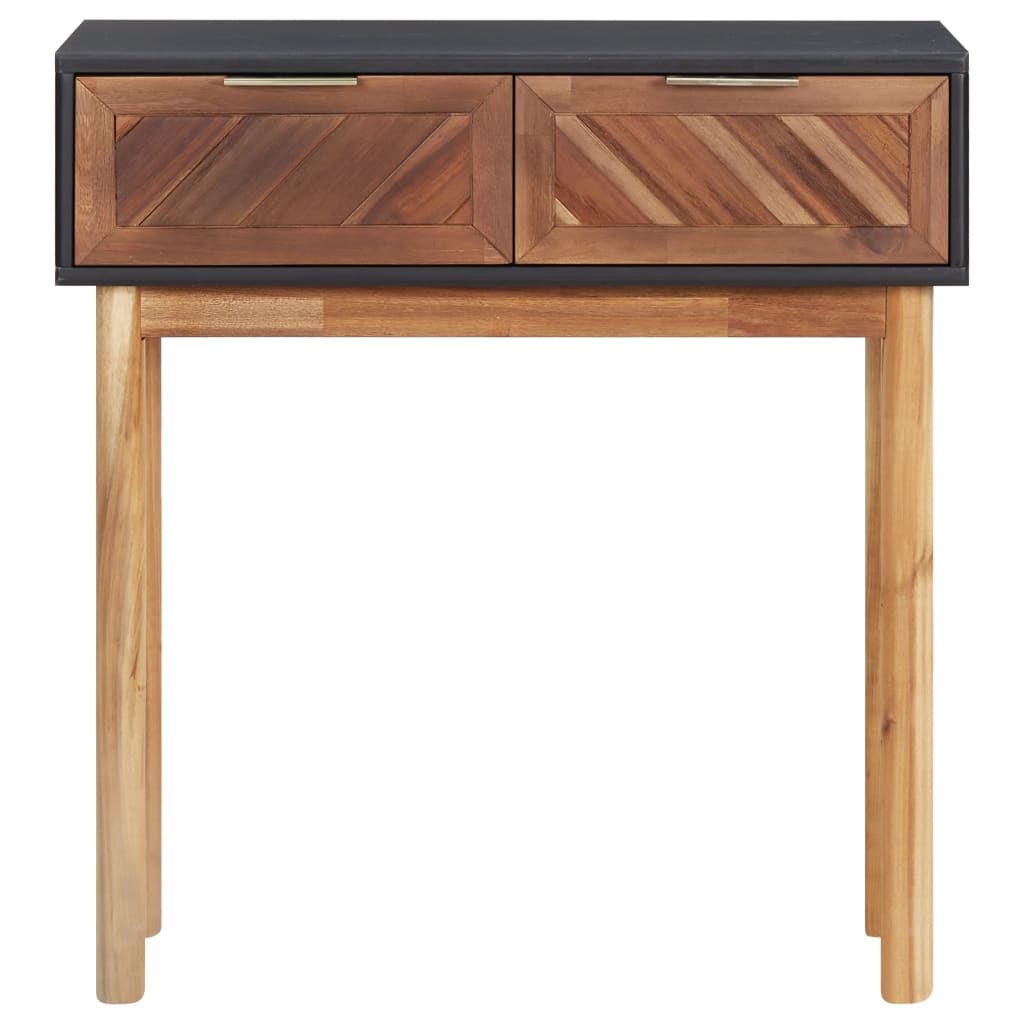 Konsolipöytä 70x30x75 cm täysi akaasiapuu ja MDF - Sisustajankoti.fi
