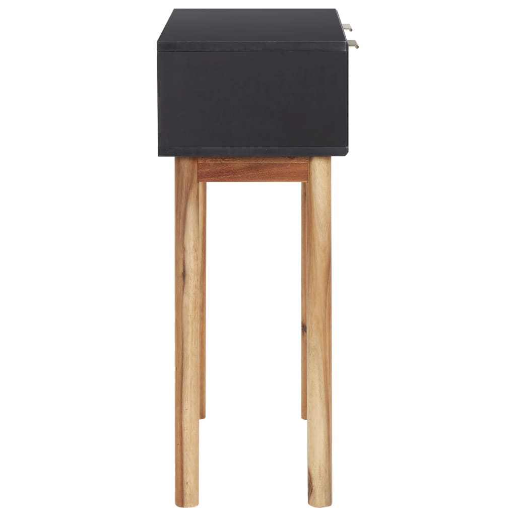 Konsolipöytä 70x30x75 cm täysi akaasiapuu ja MDF - Sisustajankoti.fi