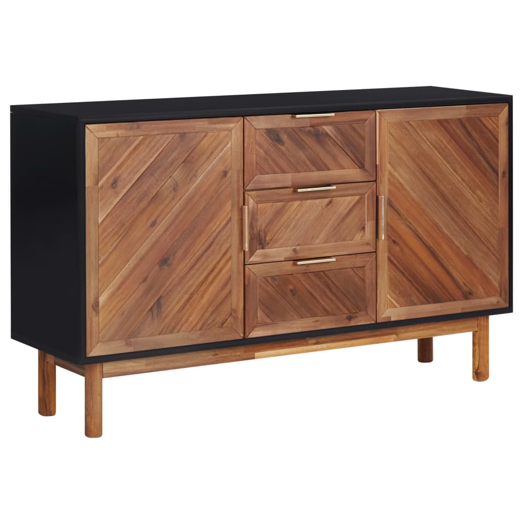 Senkki 115x35x70 cm täysi akaasiapuu ja MDF - Sisustajankoti.fi