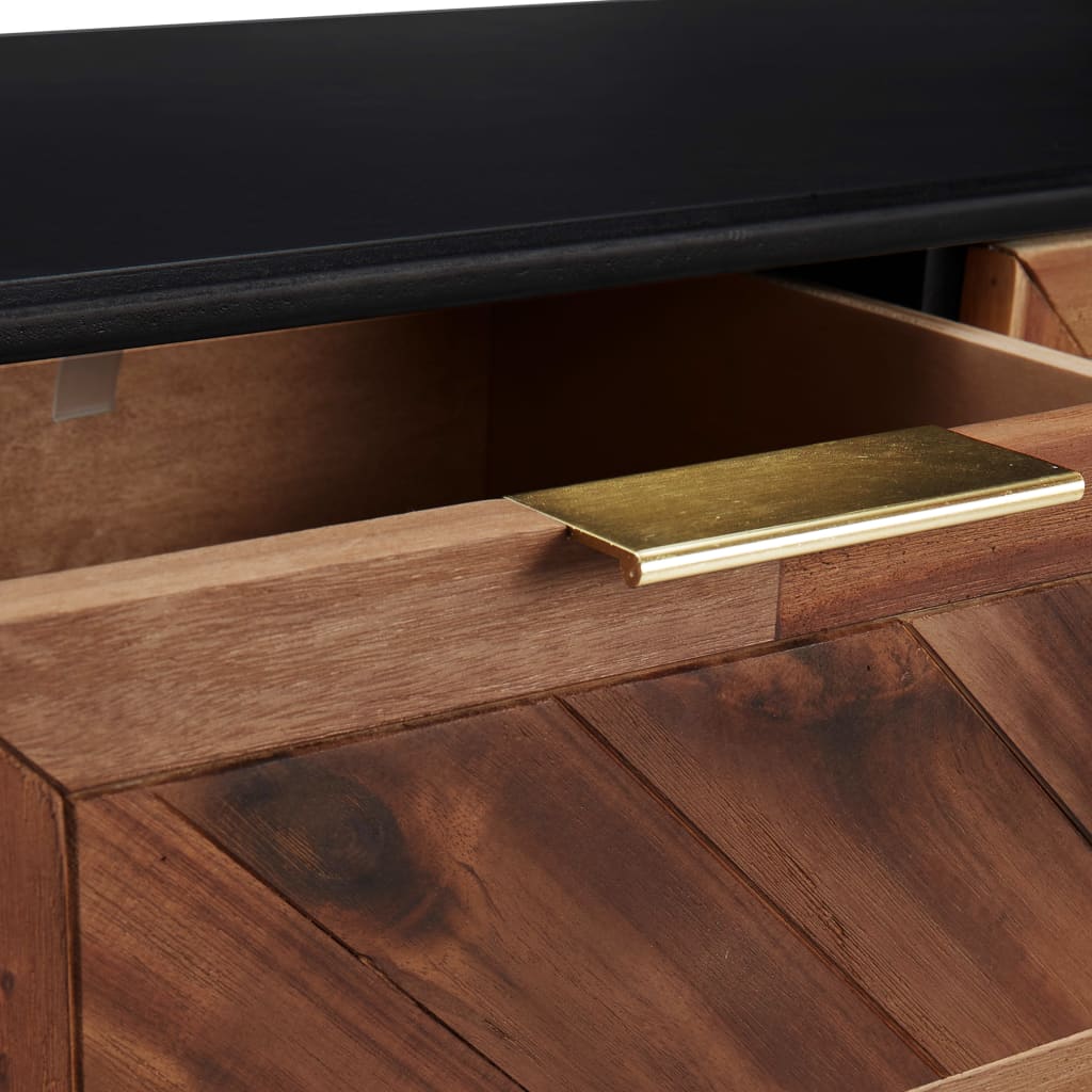 Senkki 115x35x70 cm täysi akaasiapuu ja MDF - Sisustajankoti.fi