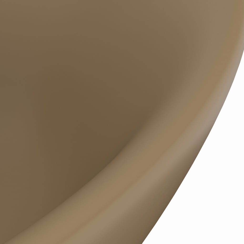 Ylellinen pesuallas ovaali matta kerma 58,5x39 cm keraami - Sisustajankoti.fi