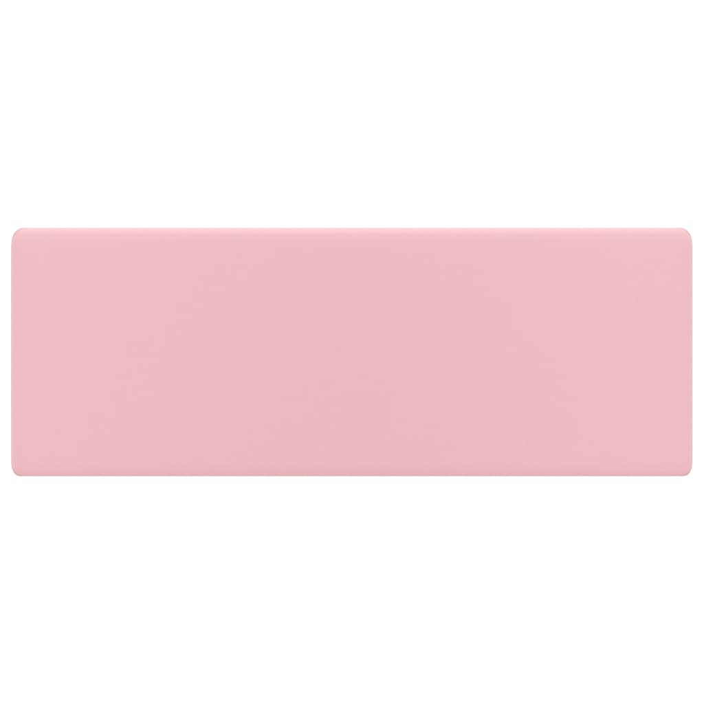Ylellinen pesuallas ylivuotoaukolla pinkki 41x41 cm keraami - Sisustajankoti.fi