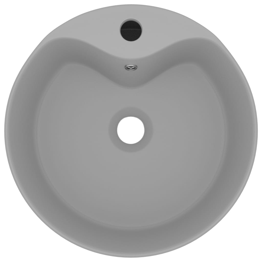 Ylellinen pesuallas ylivuodolla vaaleanharm 36x13 cm keraaminen - Sisustajankoti.fi