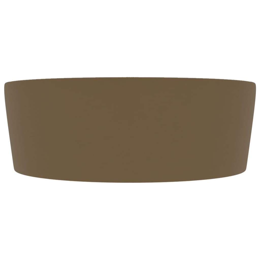 Ylellinen pesuallas ylivuodolla mattakerma 36x13 cm keraaminen - Sisustajankoti.fi