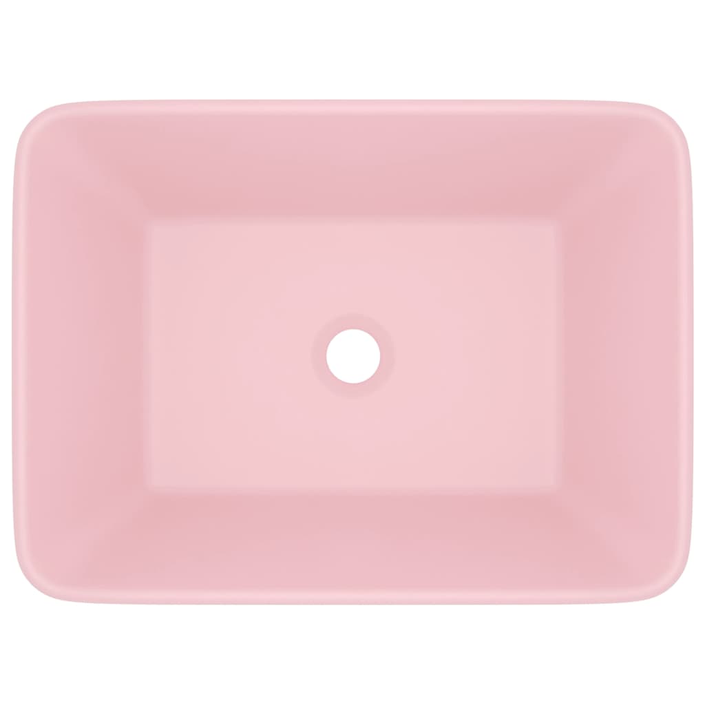 Ylellinen pesuallas matta pinkki 41x30x12 cm keraami - Sisustajankoti.fi